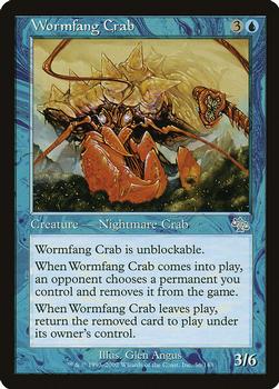 2002 Magic the Gathering Judgment #56 Wormfang Crab Front