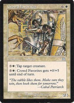 2002 Magic the Gathering Onslaught #15 Crowd Favorites Front