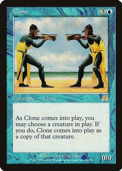 2002 Magic the Gathering Onslaught #75 Clone Front