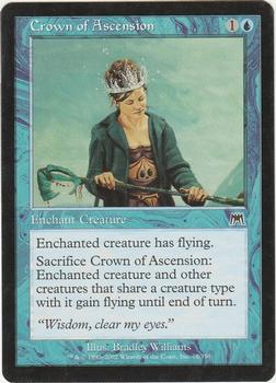 2002 Magic the Gathering Onslaught #78 Crown of Ascension Front