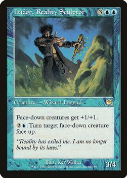 2002 Magic the Gathering Onslaught #89 Ixidor, Reality Sculptor Front