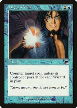 2002 Magic the Gathering Onslaught #90 Ixidor's Will Front