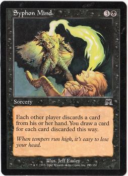 2002 Magic the Gathering Onslaught #175 Syphon Mind Front