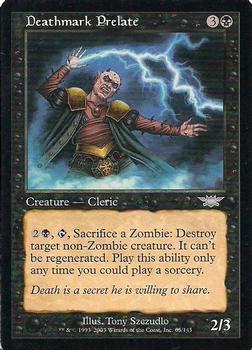 2003 Magic the Gathering Legions #65 Deathmark Prelate Front