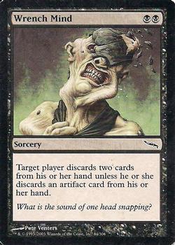 2003 Magic the Gathering Mirrodin #84 Wrench Mind Front