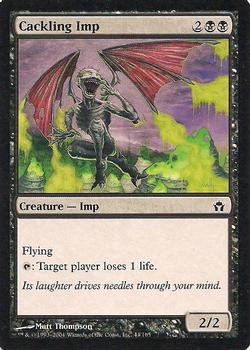 2004 Magic the Gathering Fifth Dawn #44 Cackling Imp Front