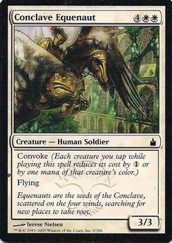 2005 Magic the Gathering Ravnica: City of Guilds #9 Conclave Equenaut Front