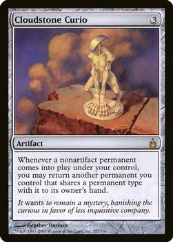 2005 Magic the Gathering Ravnica: City of Guilds #257 Cloudstone Curio Front