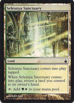 2005 Magic the Gathering Ravnica: City of Guilds #281 Selesnya Sanctuary Front