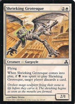 2006 Magic the Gathering Guildpact #15 Shrieking Grotesque Front