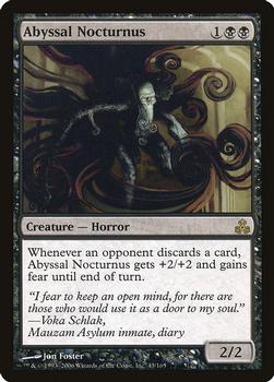 2006 Magic the Gathering Guildpact #43 Abyssal Nocturnus Front