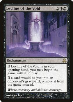 2006 Magic the Gathering Guildpact #52 Leyline of the Void Front