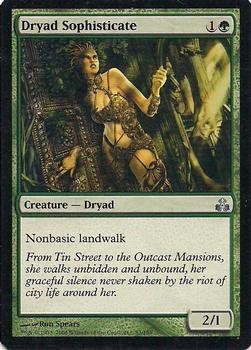 2006 Magic the Gathering Guildpact #83 Dryad Sophisticate Front