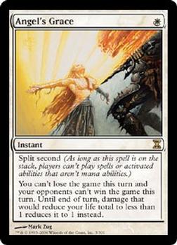 2006 Magic the Gathering Time Spiral #3 Angel's Grace Front