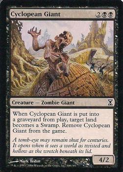 2006 Magic the Gathering Time Spiral #100 Cyclopean Giant Front
