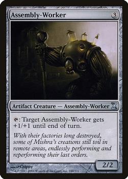 2006 Magic the Gathering Time Spiral #248 Assembly-Worker Front