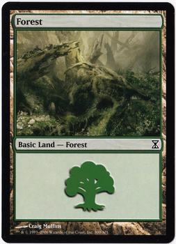 2006 Magic the Gathering Time Spiral #300 Forest Front