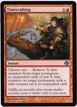 2007 Magic the Gathering Planar Chaos #109 Timecrafting Front