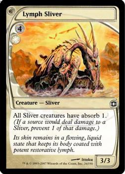 2007 Magic the Gathering Future Sight #26 Lymph Sliver Front