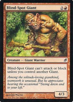 2007 Magic the Gathering Lorwyn #153 Blind-Spot Giant Front