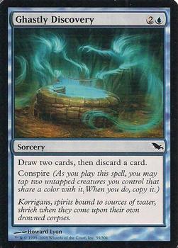 2008 Magic the Gathering Shadowmoor #39 Ghastly Discovery Front