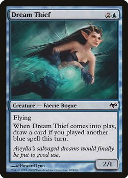 2008 Magic the Gathering Eventide #20 Dream Thief Front