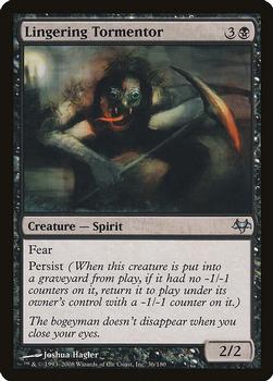 2008 Magic the Gathering Eventide #36 Lingering Tormentor Front