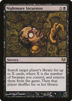 2008 Magic the Gathering Eventide #40 Nightmare Incursion Front