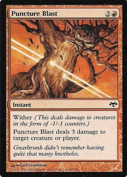 2008 Magic the Gathering Eventide #60 Puncture Blast Front