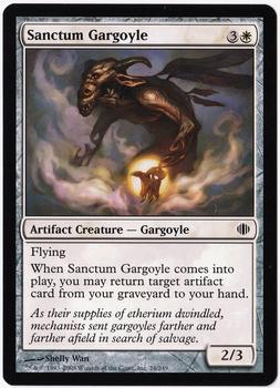 2008 Magic the Gathering Shards of Alara #24 Sanctum Gargoyle Front