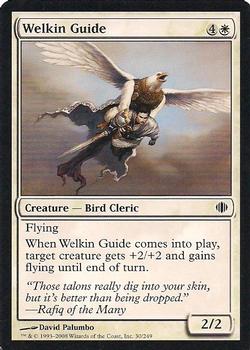 2008 Magic the Gathering Shards of Alara #30 Welkin Guide Front