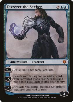2008 Magic the Gathering Shards of Alara #60 Tezzeret the Seeker Front