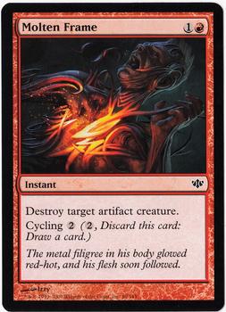2009 Magic the Gathering Conflux #69 Molten Frame Front
