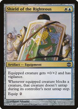 2009 Magic the Gathering Alara Reborn #11 Shield of the Righteous Front