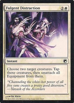 2010 Magic the Gathering Scars of Mirrodin #7 Fulgent Distraction Front