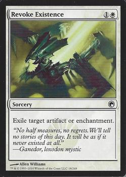 2010 Magic the Gathering Scars of Mirrodin #18 Revoke Existence Front