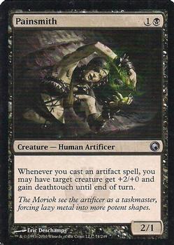 2010 Magic the Gathering Scars of Mirrodin #74 Painsmith Front