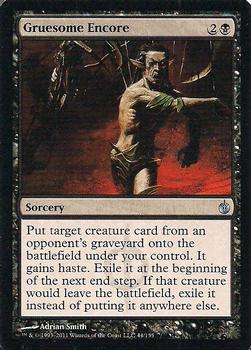 2011 Magic the Gathering Mirrodin Besieged #44 Gruesome Encore Front
