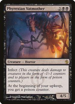 2011 Magic the Gathering Mirrodin Besieged #52 Phyrexian Vatmother Front