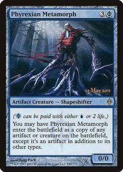 2011 Magic the Gathering New Phyrexia #42 Phyrexian Metamorph Front