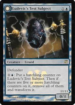 2011 Magic the Gathering Innistrad #64 Ludevic's Test Subject / Ludevic's Abomination Front