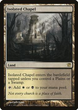 2011 Magic the Gathering Innistrad #242 Isolated Chapel Front