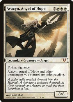 2012 Magic the Gathering Avacyn Restored #6 Avacyn, Angel of Hope Front