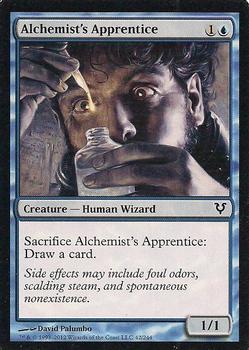 2012 Magic the Gathering Avacyn Restored #42 Alchemist's Apprentice Front