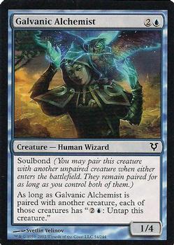 2012 Magic the Gathering Avacyn Restored #54 Galvanic Alchemist Front