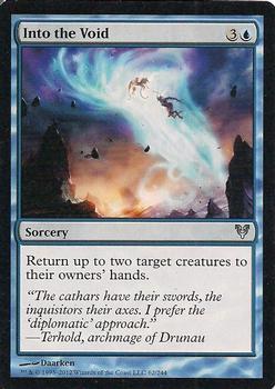 2012 Magic the Gathering Avacyn Restored #62 Into the Void Front