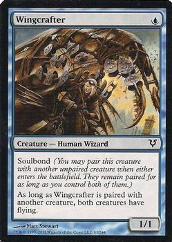 2012 Magic the Gathering Avacyn Restored #83 Wingcrafter Front