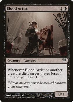 2012 Magic the Gathering Avacyn Restored #86 Blood Artist Front