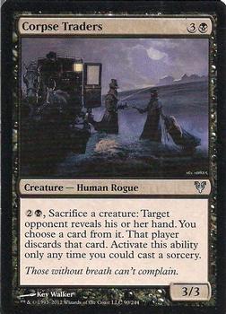 2012 Magic the Gathering Avacyn Restored #90 Corpse Traders Front