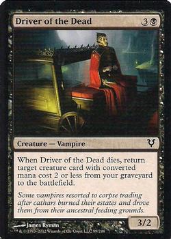 2012 Magic the Gathering Avacyn Restored #99 Driver of the Dead Front